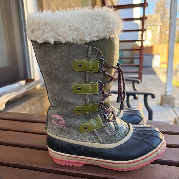 Sorel YOOT PAC Nylon Youth Waterproof Boot - Picture 1 of 8